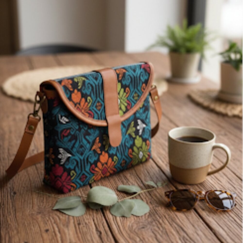 Vintage Guatemalan Huipil Clutch
